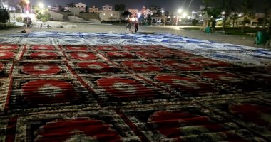 استعدادات لإقامة صلاة عيد الفطر المبارك بالحديقة المركزية بدمياط الجديدة