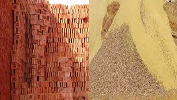 أسعار الطوب والزلط في سوق مواد البناء بختام تعاملات اليوم
