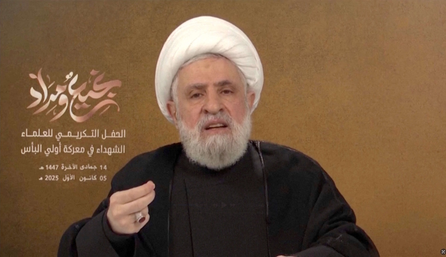 قاسم يدعو للانسحاب من المفاوضات المباشرة مع إسرائيل ويعتبر الاتفاق الإيراني- الأمريكي الورقة الأقوى لإيقاف العدوان