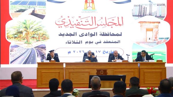 15 قرار بالاجتماع الأول لمحافظ الوادي الجديد مع المجلس التنفيذي