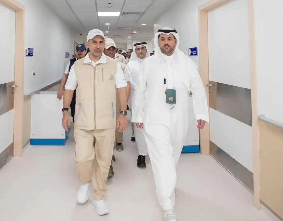 وزير الصحة يقف ميدانياً على جاهزية الخدمات الصحية بالمشاعر المقدسة