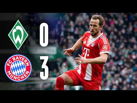 500th career goal for Harry Kane! 😳 | Werder Bremen 0-3 FC Bayern | Highlights & Interviews