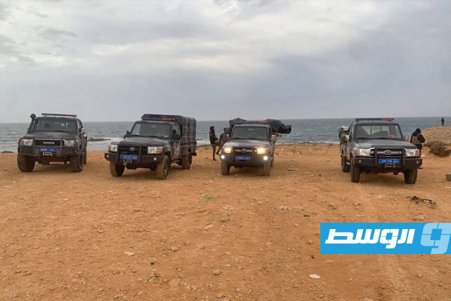 ضبط 9 مهاجرين سودانيين قبالة شاطئ القره بوللي