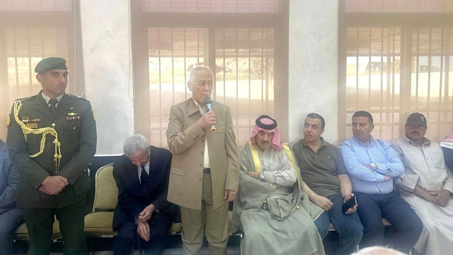 مندوبا عن الملك وولي العهد...العيسوي يعزي عشيرة الكركي