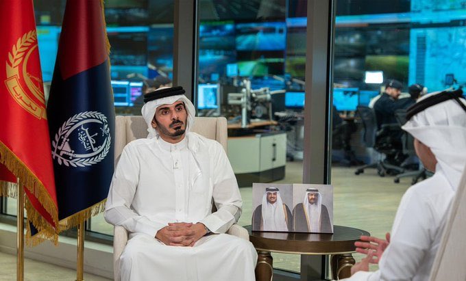 ‫ وزير الداخلية: الأوضاع الأمنية في دولة قطر مستقرة والجهات المعنية تتابع التطورات الإقليمية أولا بأول