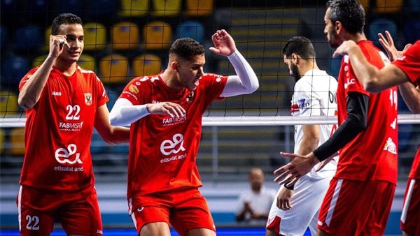 الأهلي يحسم اللقب الإفريقي للكرة الطائرة للمرة الـ17 بعد فوز كاسح على الشرطة الرواندي