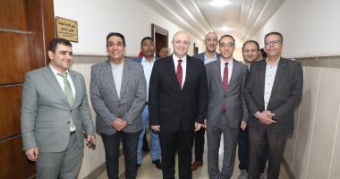 محافظ الفيوم يودع بنى سويف ويُشيد بالقيادة الجديدة للمحافظة