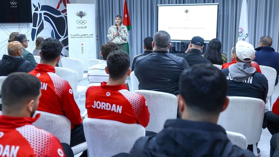 "الأولمبية" تجتمع بالبعثة المشاركة في دورة الألعاب الآسيوية الشاطئية