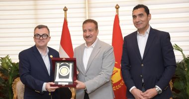محافظ بورسعيد يستقبل وزيري التخطيط والشباب لمتابعة المشروعات التنموية