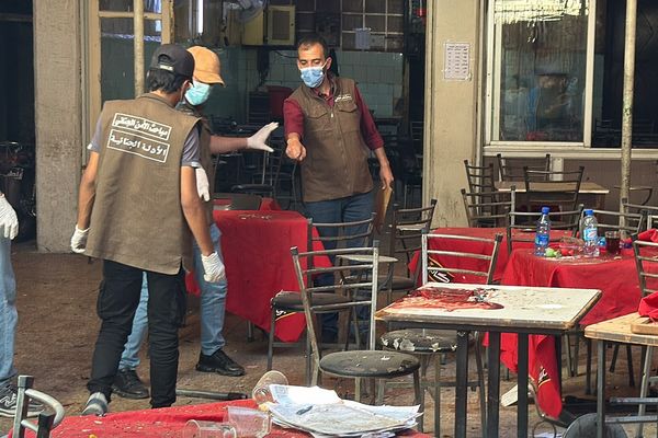 سبعة قتلى و22 مصاباً جراء انفجار عبوة ناسفة داخل مقهى في دمشق