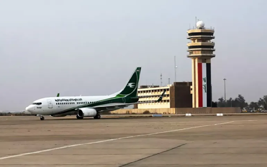 وزارة النقل العائدة لمنظمة بدر الإيرانية..إغلاق مطار بغداد نتيجة “خلل فني”