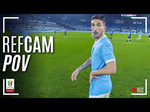REF CAM POV: You Are The Referee in Lazio-Atalanta | Coppa Italia Frecciarossa 2025/26