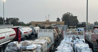 قافلة المساعدات "زاد العزة" الـ202 تدخل إلى الفلسطينيين بقطاع غزة