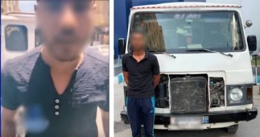 ضبط سائق ميكروباص أتلف سيارة ملاكي لخلاف مع صاحبها بالشرقية