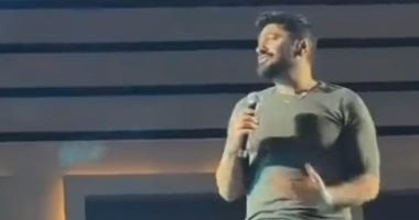 تامر حسنى يتألق فى حفل ليالى مصر بحضور جماهيرى ضخم