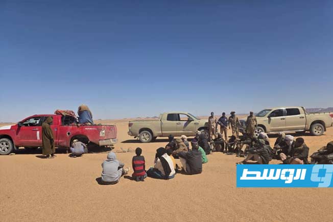 إحباط محاولة تهريب مهاجرين ووقود عبر الحدود الليبية السودانية