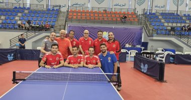 ترتيب الدورة المجمعة الأولى لتنس الطاولة رجال وسيدات