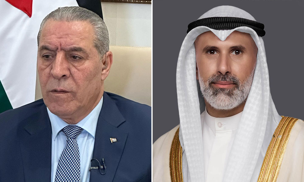 وزير الخارجية يتلقى اتصالا من نائب الرئيس الفلسطيني أدان خلاله العدوان الإيراني على الكويت والمنطقة