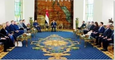 تفاصيل استقبال الرئيس السيسى لنظيره التتارستانى بروسيا الاتحادية