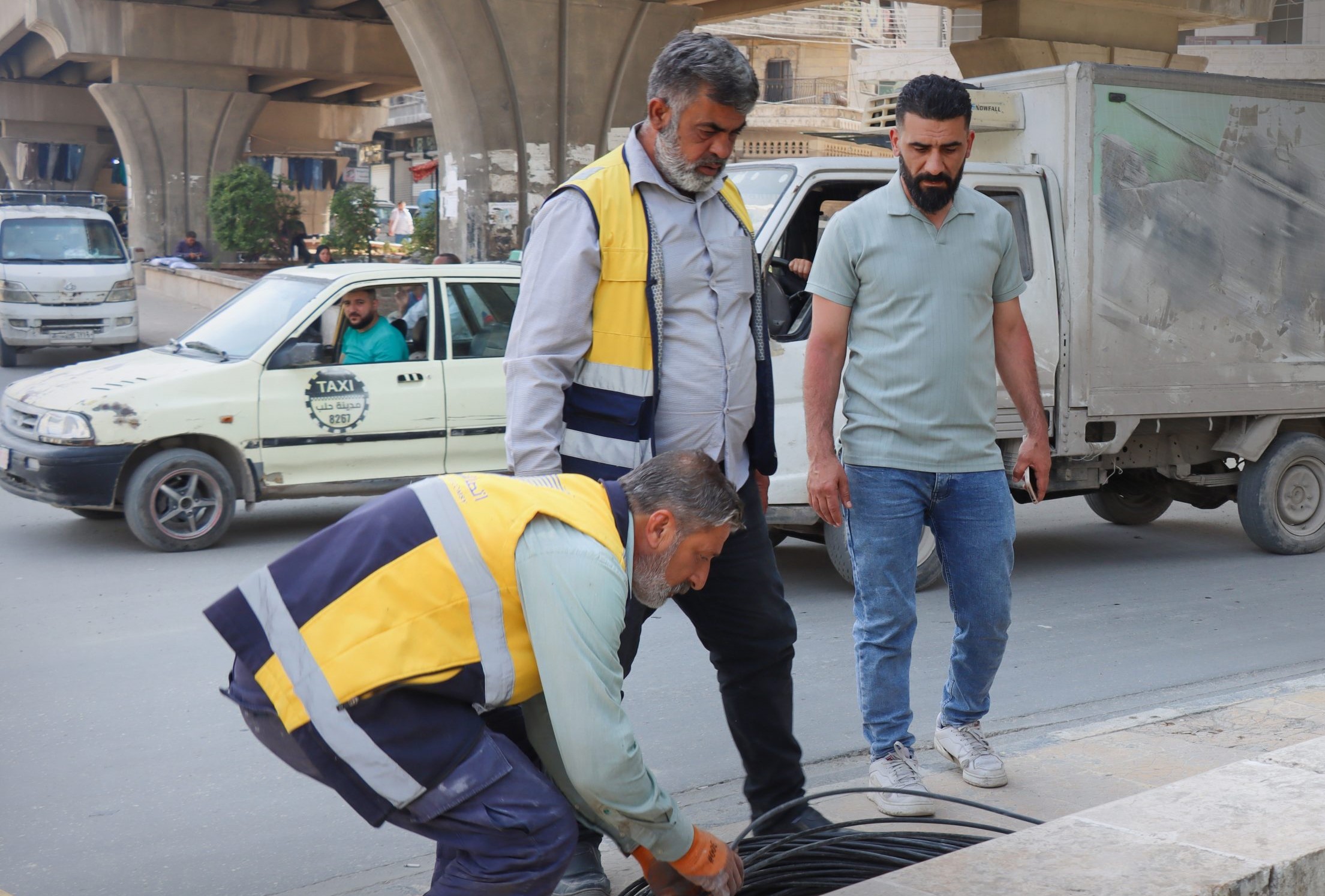 لتعزيز الخدمات الرقمية في حلب.. إطلاق 40 نقطة إنترنت مجانية
