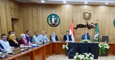 نائب محافظ المنوفية يتابع الموقف النهائي لاستلام مشروعات حياة كريمة