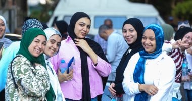 طلاب الثانوية العامة بعد أداء امتحان اللغة الأجنبية الثانية
