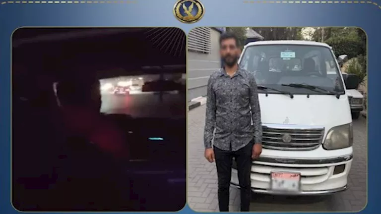 كواليس فيديو اعتداء سائق ميكروباص على فتاتين في المعادي
