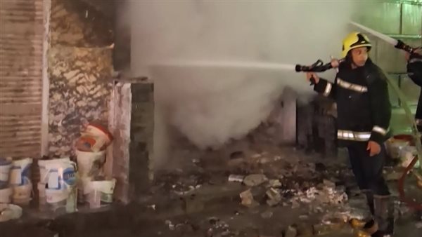 انفجار اسطوانه بوتجاز وراء حريق كشري شهير ببشتيل دون إصابات