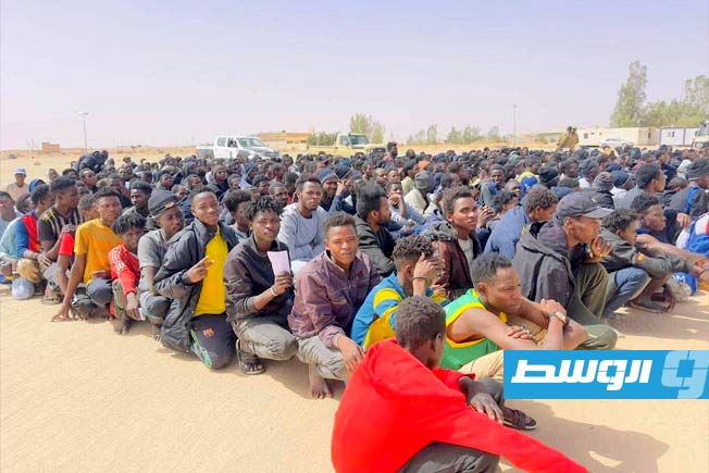 ترحيل 415 مهاجرًا من النيجر عبر مطار براك الشاطئ