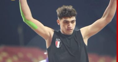 محمد أسامة يحقق ذهبية مصرية فى رمي الرمح بالبطولة العربية بتونس