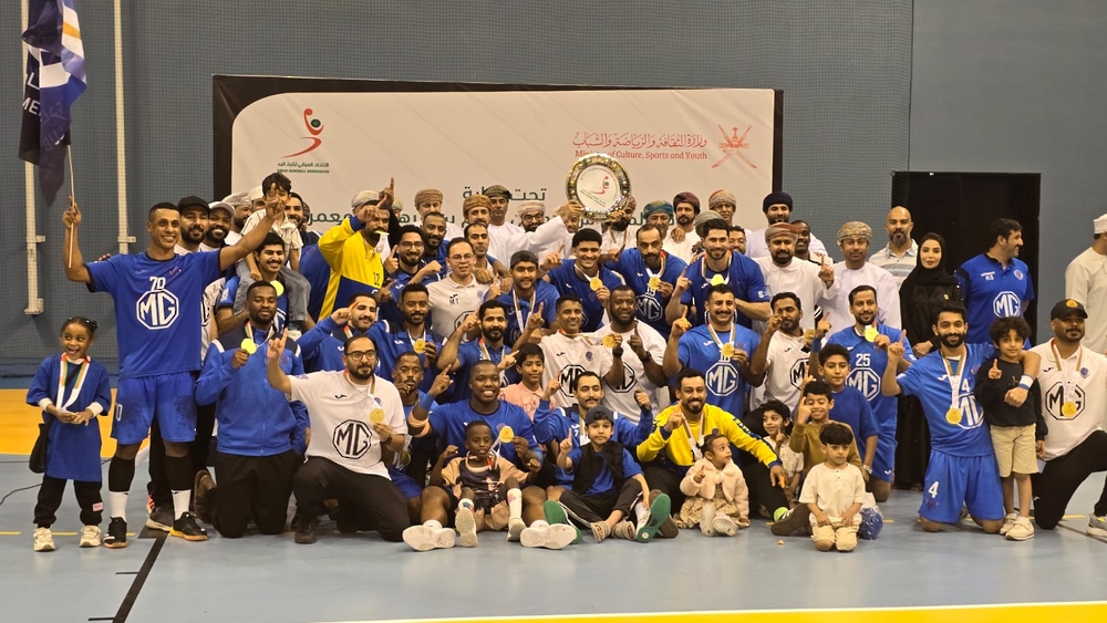 العامرات يتوّج بطلًا لدرع وزارة الثقافة والرياضة والشباب الخامس عشر لكرة اليد