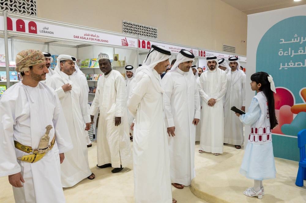 رئيس مجلس الوزراء يفتتح الدورة الخامسة والثلاثين لمعرض الدوحة الدولي للكتاب