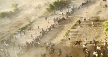 فرسان الصعيد على أرض الميدان.. أكبر مرماح للخيالة فى قنا