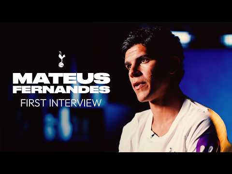 Mateus Fernandes' first interview as a Spurs player 💬