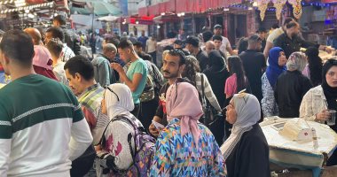 إقبال كبير على سوق الأسماك بمحافظة بورسعيد