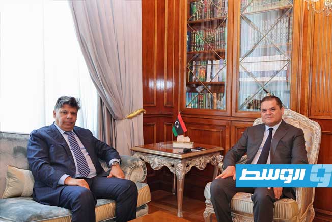 الدبيبة والصور يبحثان دعم سيادة القانون وتعزيز التنسيق المؤسسي