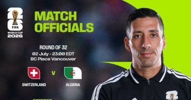 حكام من النرويج والسويد والأرجنتين لمباريات البرتغال وإسبانيا والجزائر فى كأس العالم