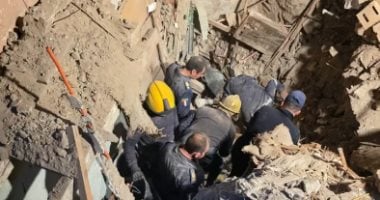 إصابة سيدة إثر انهيار أجزاء من عقار فى الإسكندرية