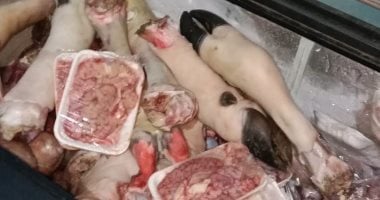 ضبط طن وربع لحوم فاسدة قبل طرحها بالأسواق في سوهاج