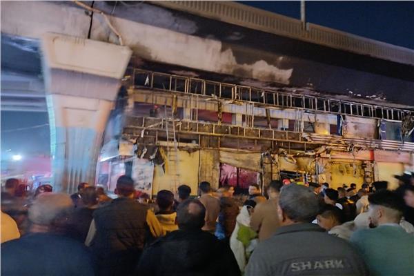 السيطرة على حريق بعدد من المحال التجارية بمنطقة الكيلو 21 غرب الإسكندرية