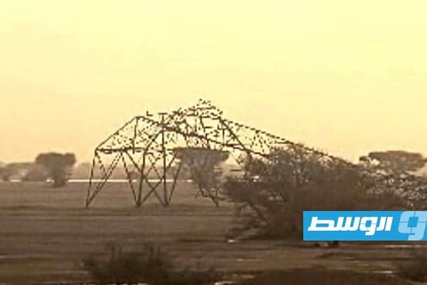 سوء الأحوال الجوية يتسبب في انقطاع الكهرباء عن غات