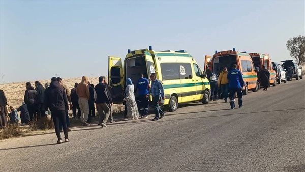 مصرع شخص وإصابة آخر في تصادم مروع بين "ملاكي وتريلا" بطريق خربتا بالبحيرة