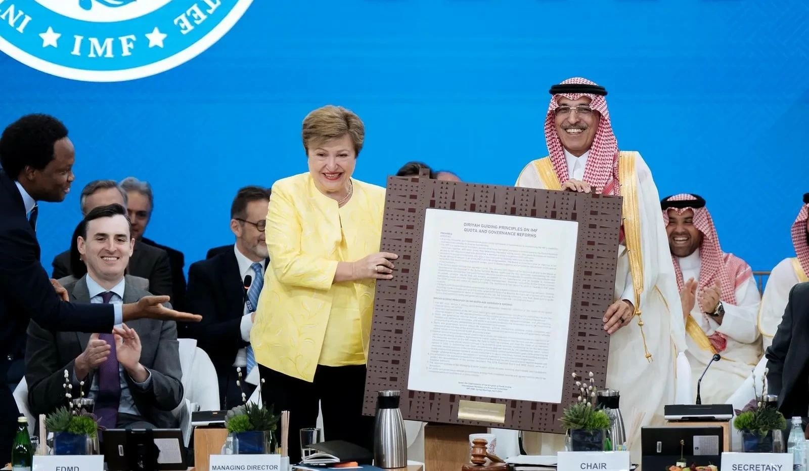 برئاسة وزير المالية.. السعودية تختتم مشاركتها في اجتماعات الربيع 2026