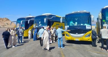 بدء أولى رحلات عودة حجاج الحج السياحي البري من الأراضي المقدسة إلى مصر