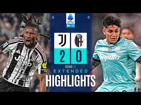 JUVENTUS-BOLOGNA 2-0 | EXTENDED HIGHLIGHTS