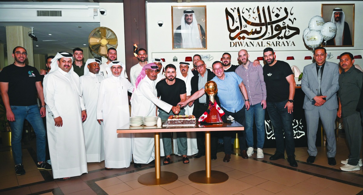 ‫ وسط أجواء من الفرح والاعتزاز بالإنجاز .. الريان يحتفي بأبطال كأس سمو الأمير لليد