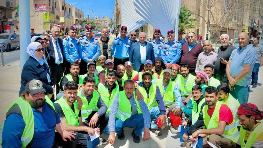 مادبا تحتفي بعمّال الوطن في يومهم العالمي تقديراً لعطائهم وجهودهم