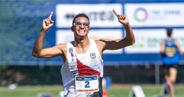 وزير الرياضة يهنئ معتز وائل بعد التتويج بذهبية كأس العالم للخماسى الحديث