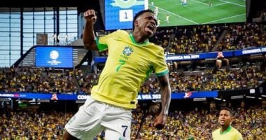 البرازيل ضد المغرب.. فينيسيوس يتعادل للسيليساو فى الدقيقة 32