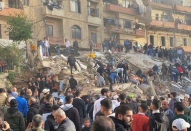 بعد القبة.. إنهيار مبنى سكني مأهول في باب التبانة شمال لبنان